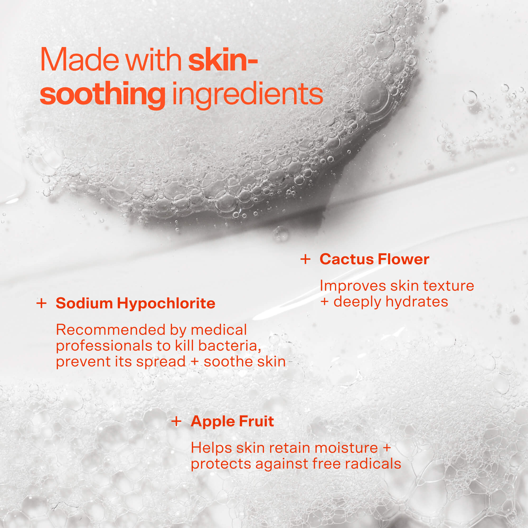 SOS Rescue + Relief Body Wash Treatment